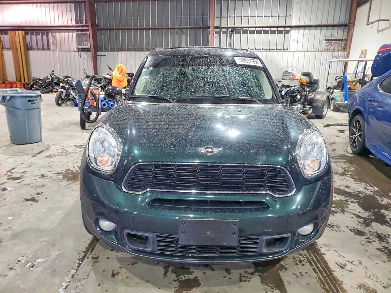2014 Mini Cooper S Countryman Green vin: WMWZC5C5XEWM17582