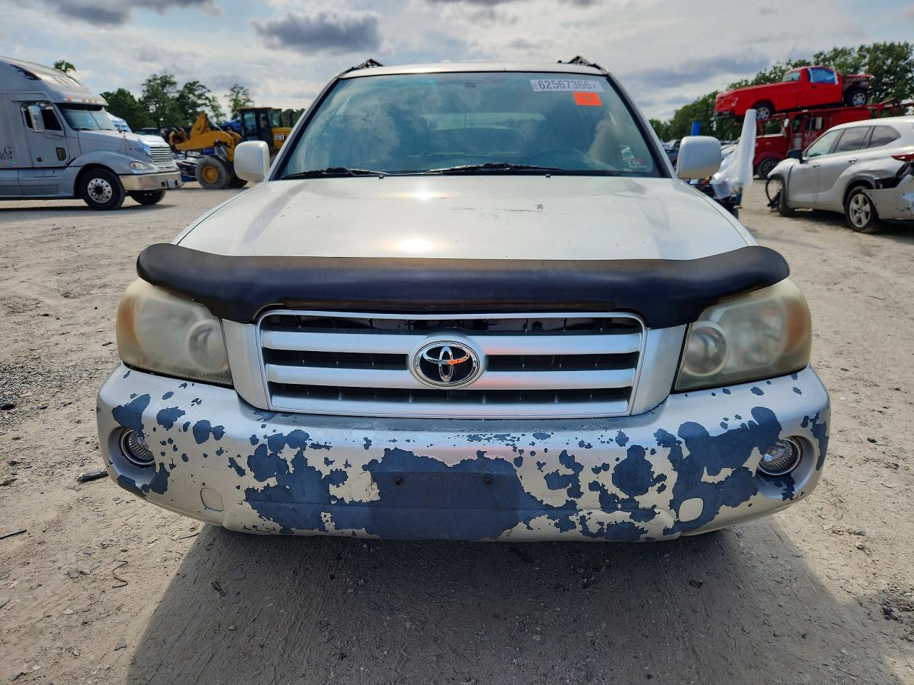 2004 Toyota Highlander Limited Silver vin: JTEEP21A240039713