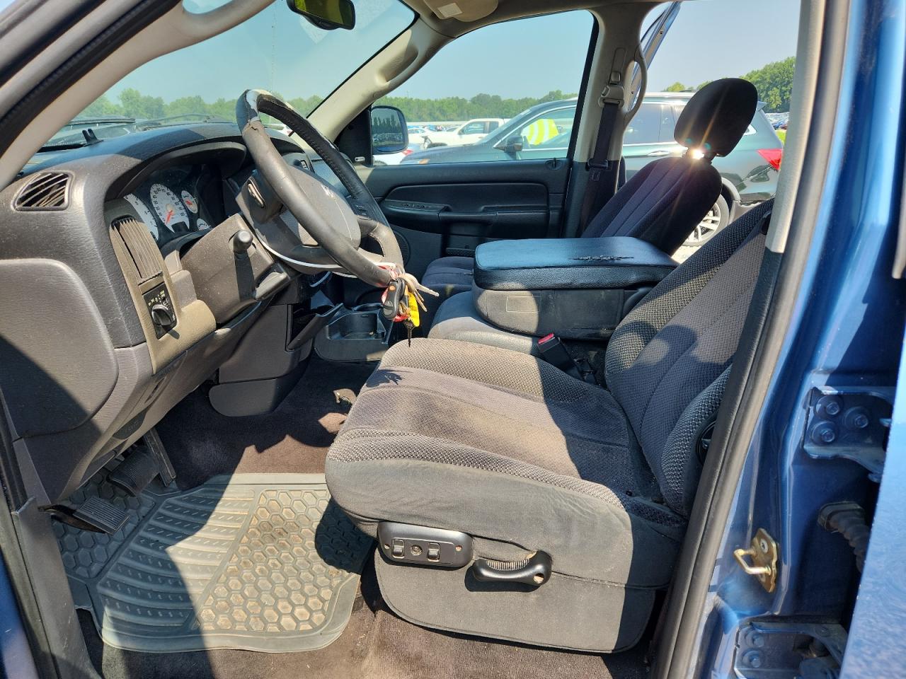 2004 Dodge Ram 1500 St Blue vin: 1D7HA18N44S659804