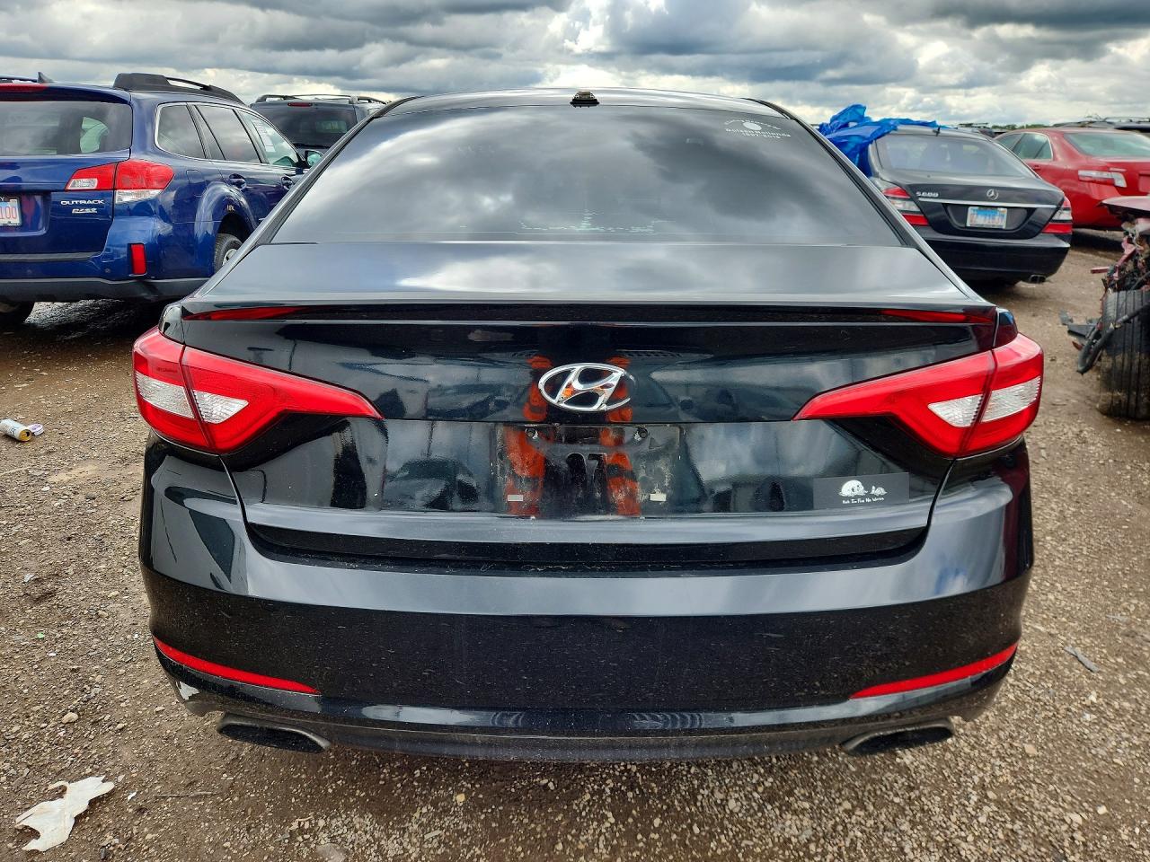 2015 Hyundai Sonata Sport Black vin: 5NPE34AF7FH099113