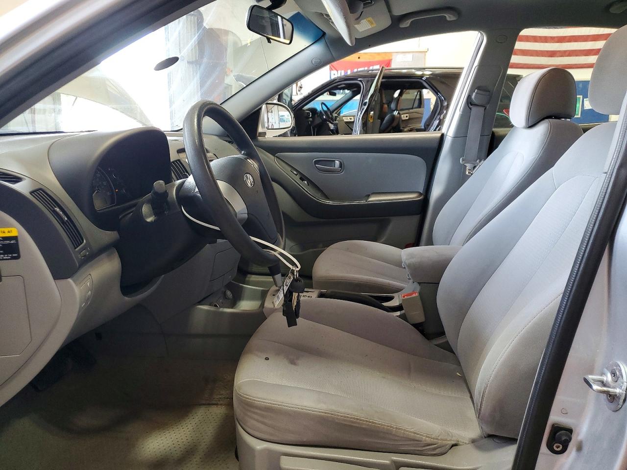 2008 Hyundai Elantra Gls Silver vin: KMHDU46D68U284757