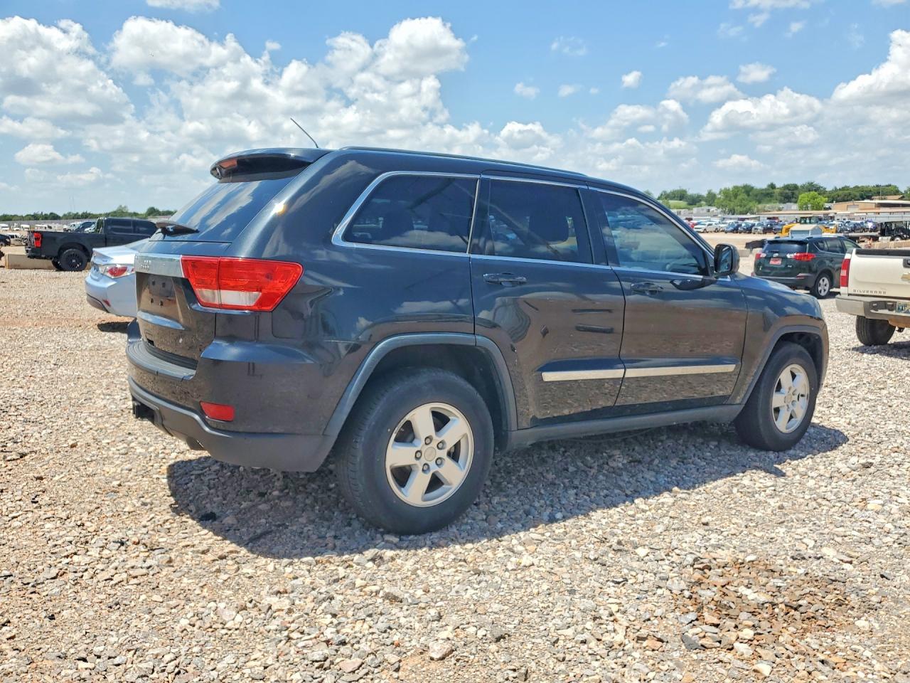 2012 Jeep Grand Cherokee Laredo Black vin: 1C4RJFAG9CC303820