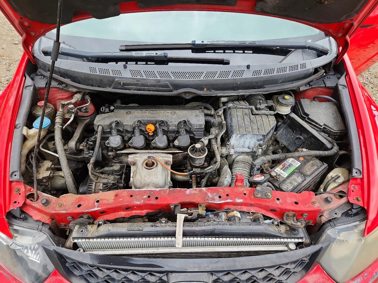 2010 Honda Civic Exl Red vin: 2HGFG1B90AH533469