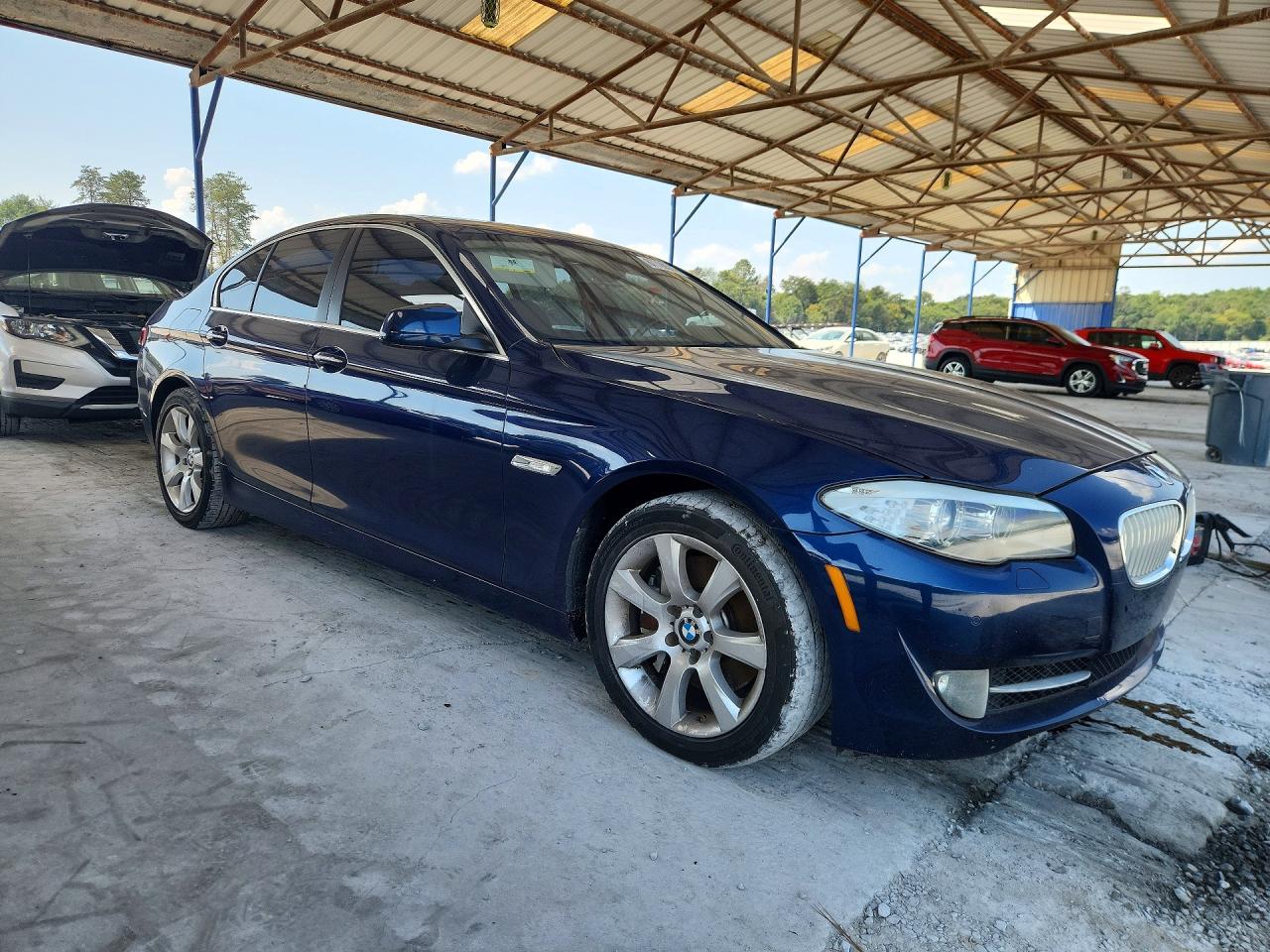 2013 Bmw 550 I Синий vin: WBAFR9C52DD226659