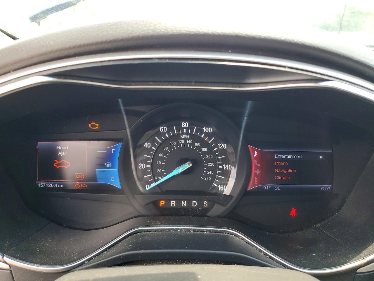 2013 Ford Fusion Se Blue vin: 3FA6P0HR5DR260303