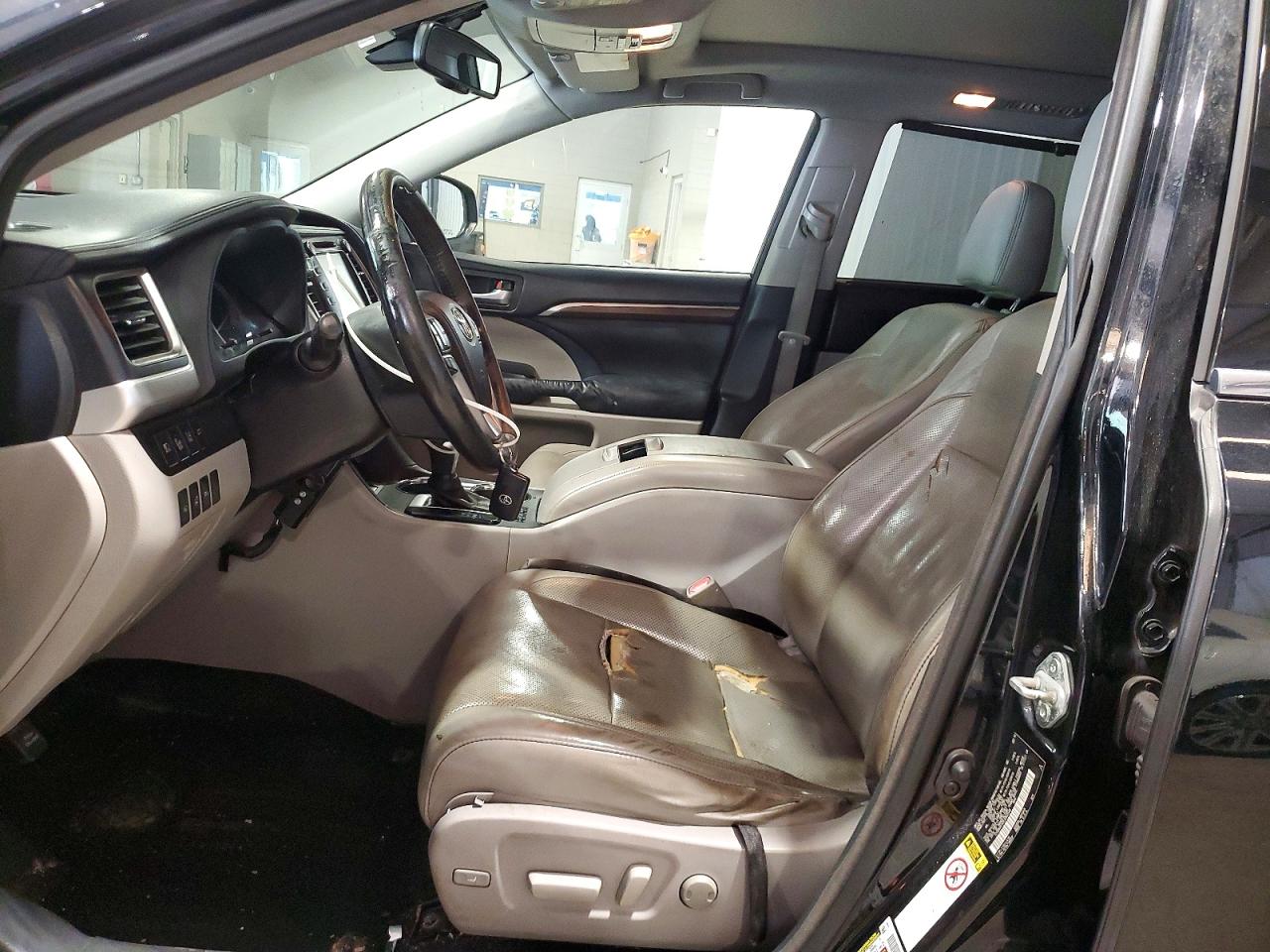 2014 Toyota Highlander Limited Platinum Black vin: 5TDDKRFH2ES062548