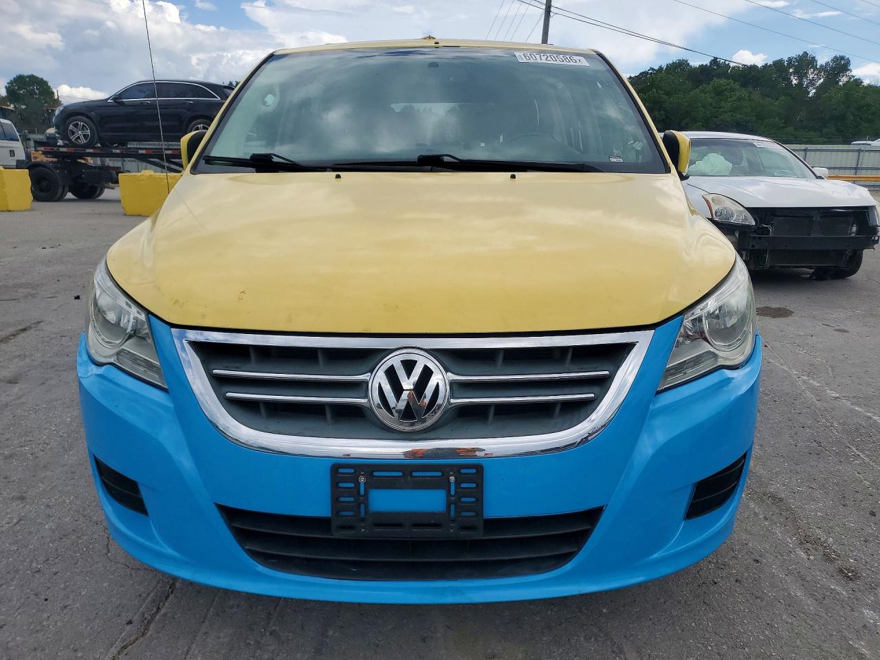 2013 Volkswagen Routan Se Blue vin: 2C4RVABG4DR725153