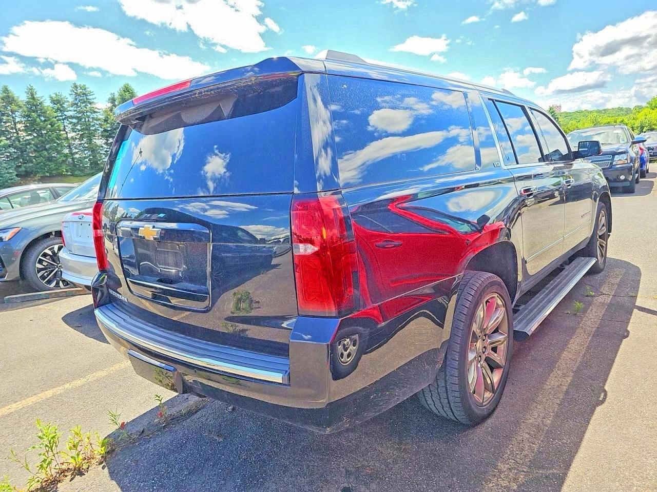 2015 Chevrolet Suburban K1500 Ltz Black vin: 1GNSKKKC8FR722852