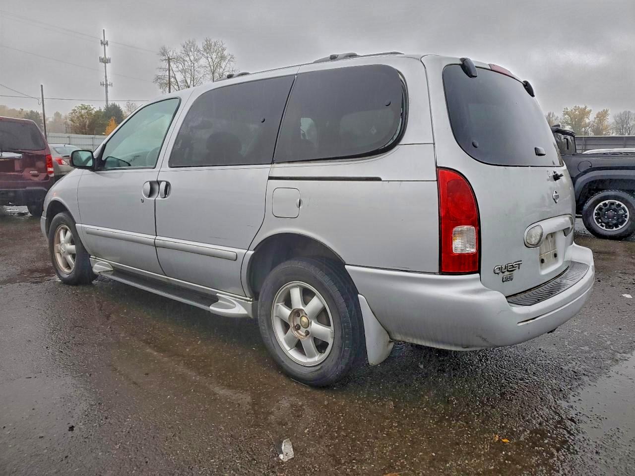 2001 Nissan Quest Se Silver vin: 4N2ZN16T31D812206
