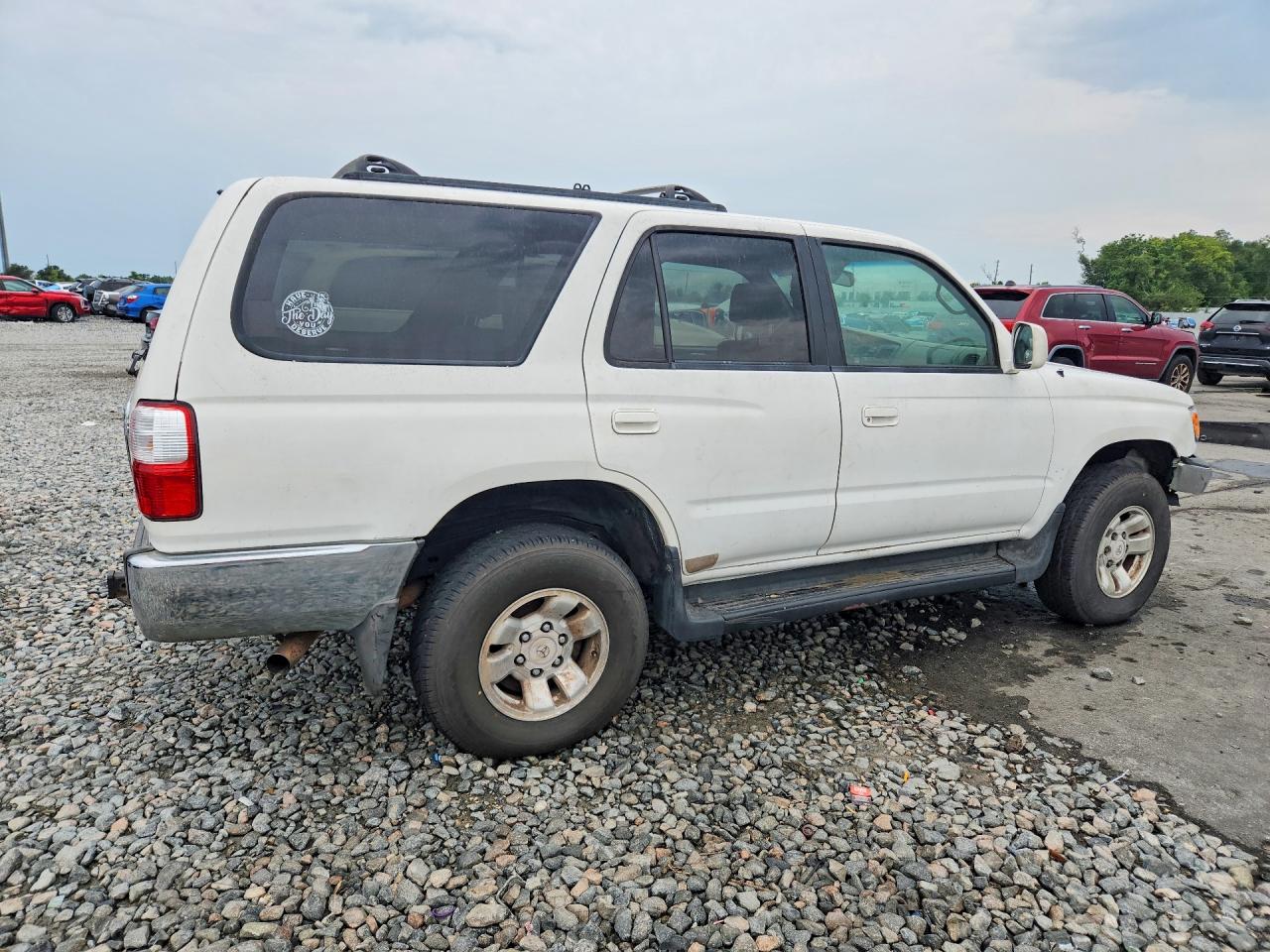 2002 Toyota 4runner Sr5 White vin: JT3GN86R420222715
