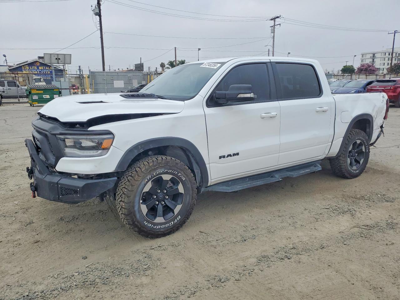 2020 Ram 1500 Rebel Белый vin: 1C6SRFLT5LN215928