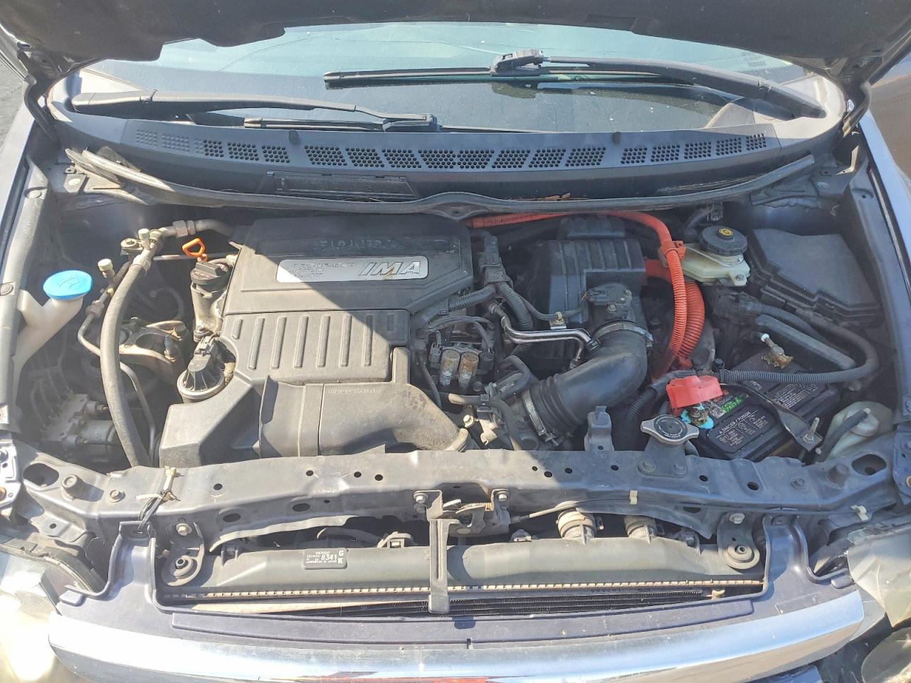 2008 Honda Civic Hybrid Blue vin: JHMFA36228S017611