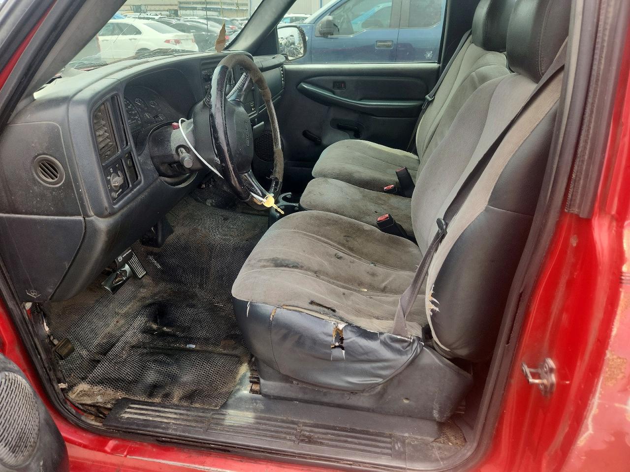 2002 Gmc New Sierra C1500 Red vin: 1GTEC14W22Z327757