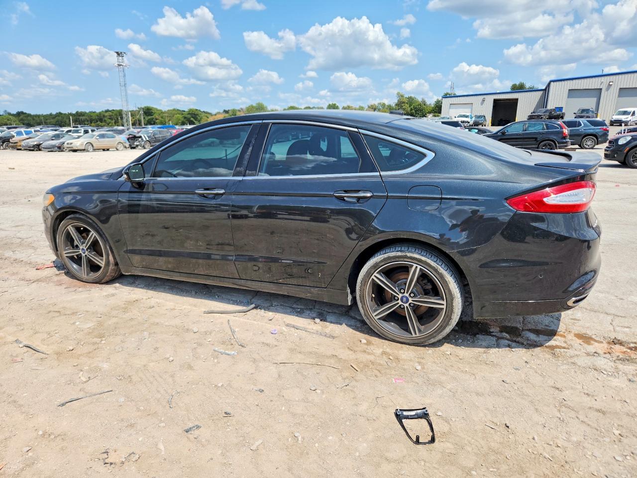2015 Ford Fusion Titanium Black vin: 3FA6P0D91FR233933