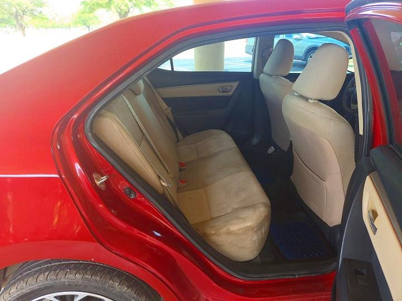 2014 Toyota Corolla Le Red vin: 5YFBURHE2EP102267