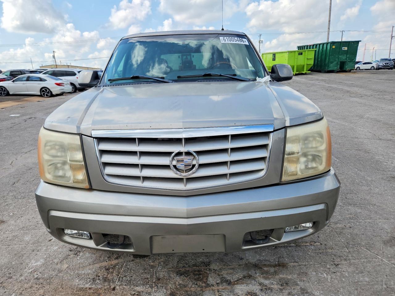 2002 Cadillac Escalade Luxury Tan vin: 1GYEK63N32R144113