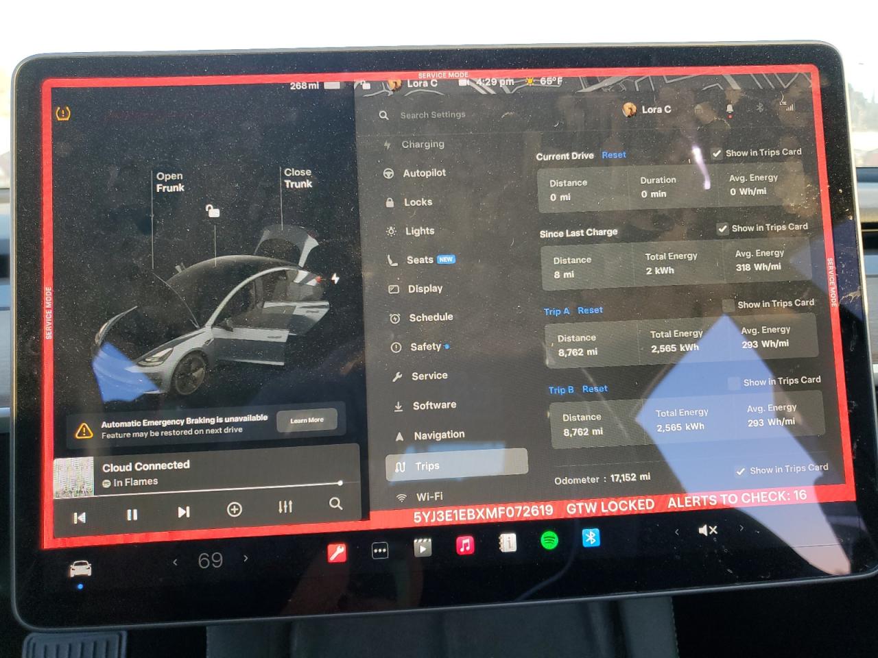 2021 Tesla Model 3 Серый vin: 5YJ3E1EBXMF072619