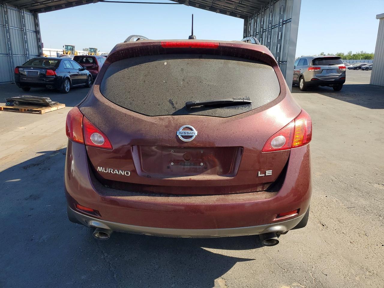 2010 Nissan Murano S Maroon vin: JN8AZ1MU4AW004200