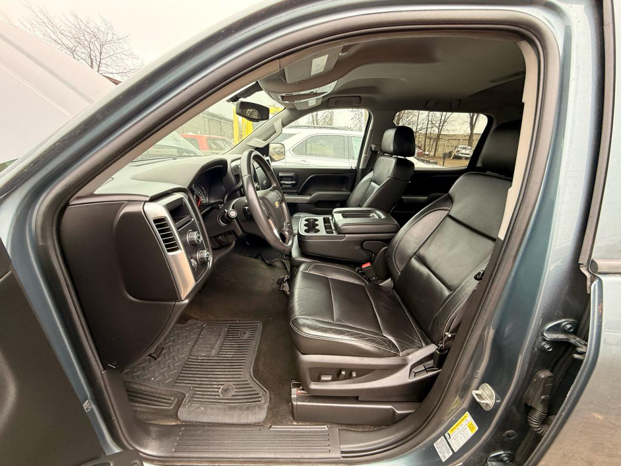 2014 Chevrolet Silverado K1500 Lt Gray vin: 3GCUKREH5EG370426