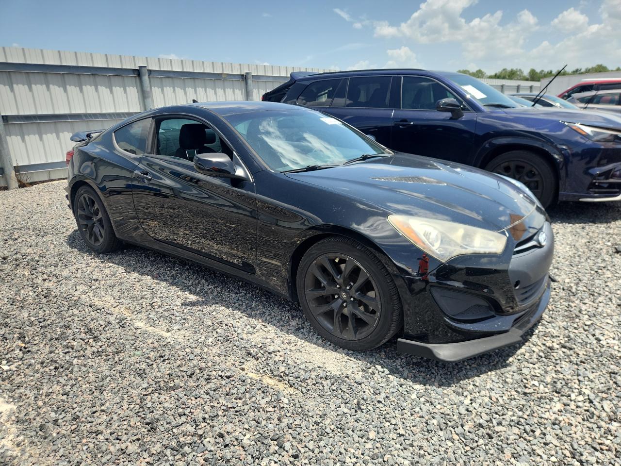 2013 Hyundai Genesis Coupe 2.0t Black vin: KMHHT6KD9DU090398
