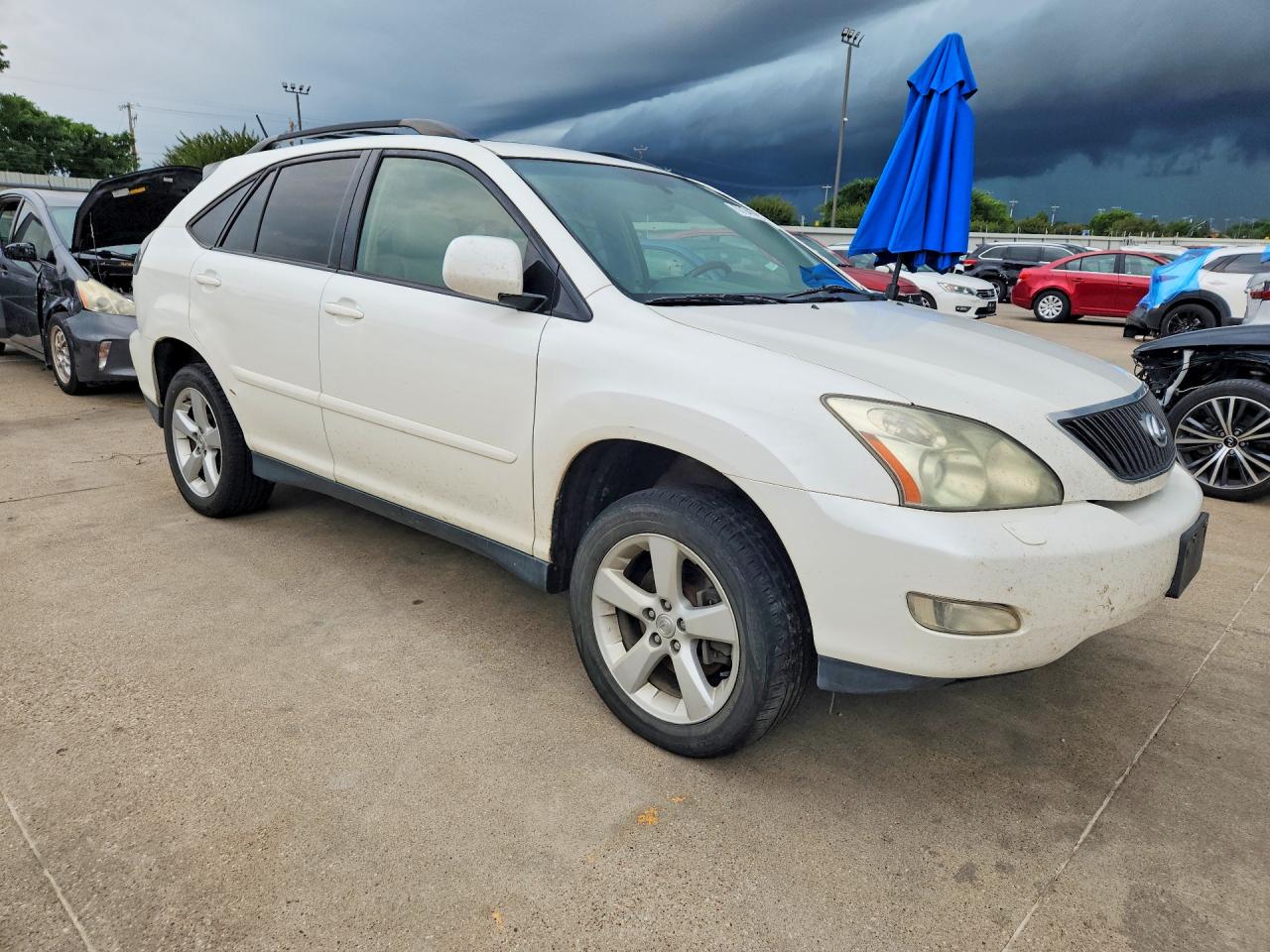 2004 Lexus Rx 330 White vin: JTJHA31U840065166