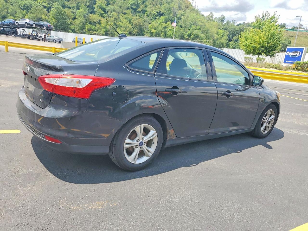 2014 Ford Focus Se Black vin: 1FADP3F27EL234719