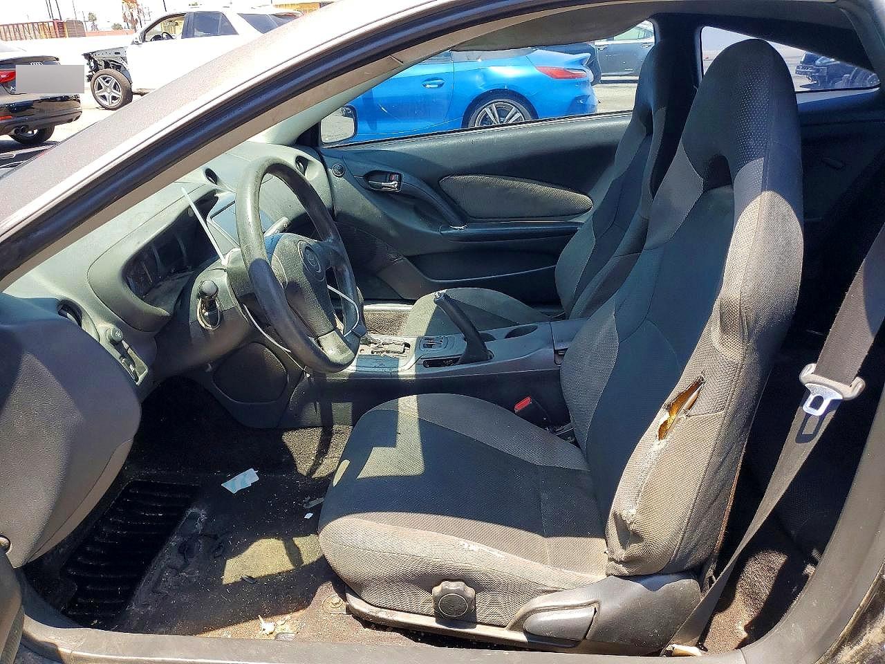 2004 Toyota Celica Gt Gray vin: JTDDR32T640168618