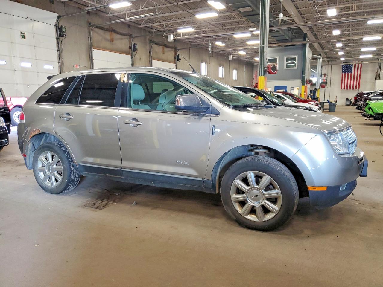 2008 Lincoln Mkx Gray vin: 2LMDU88C28BJ15907