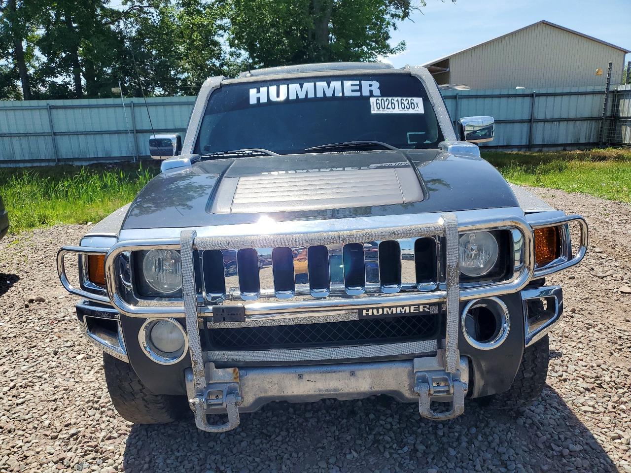 2009 Hummer H3 Черный vin: 5GTEN13E798104495