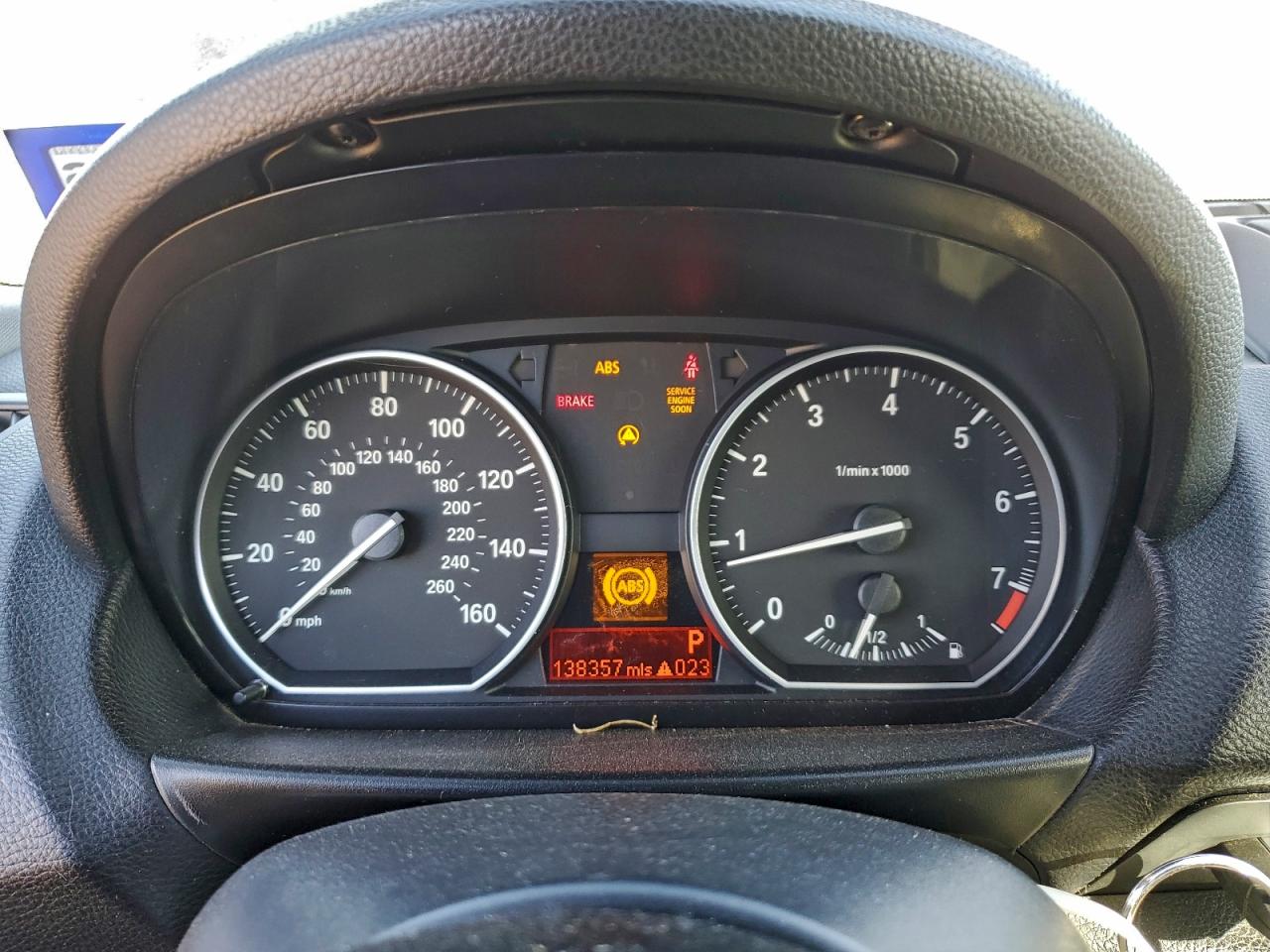 2008 Bmw 128 I Black vin: WBAUP73558VF09559