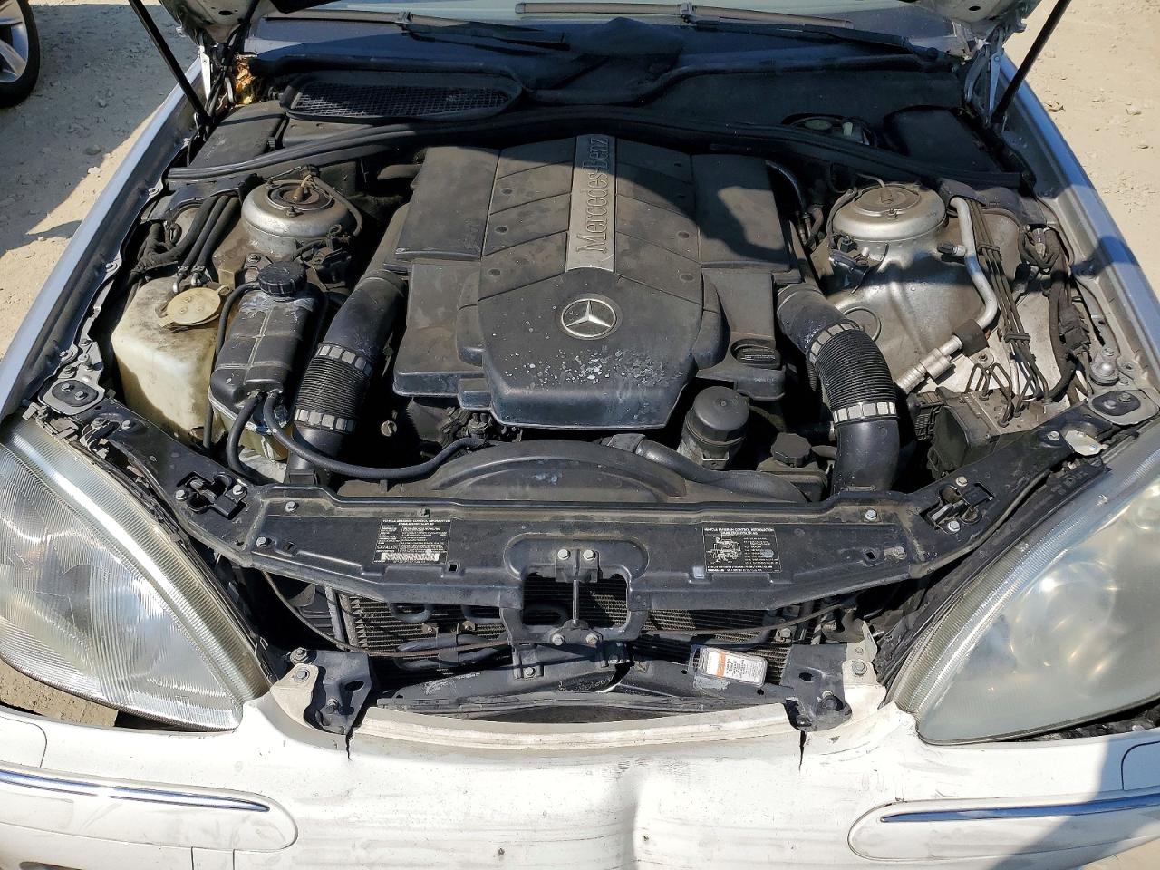 2003 Mercedes-benz S 430 Silver vin: WDBNG70JX3A373255