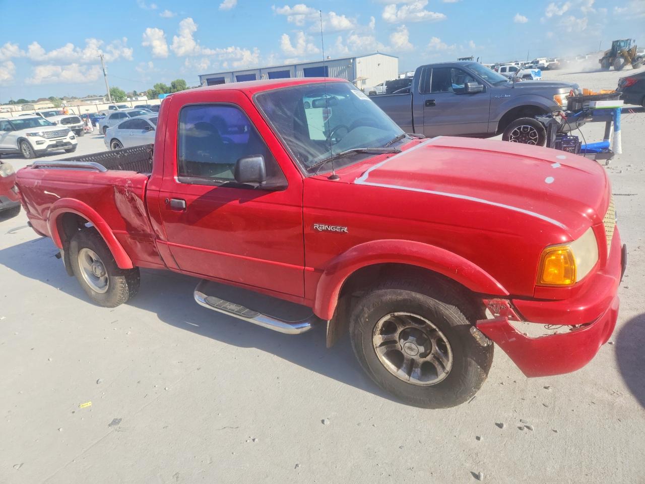 2003 Ford Ranger Red vin: 1FTYR10UX3PA11780