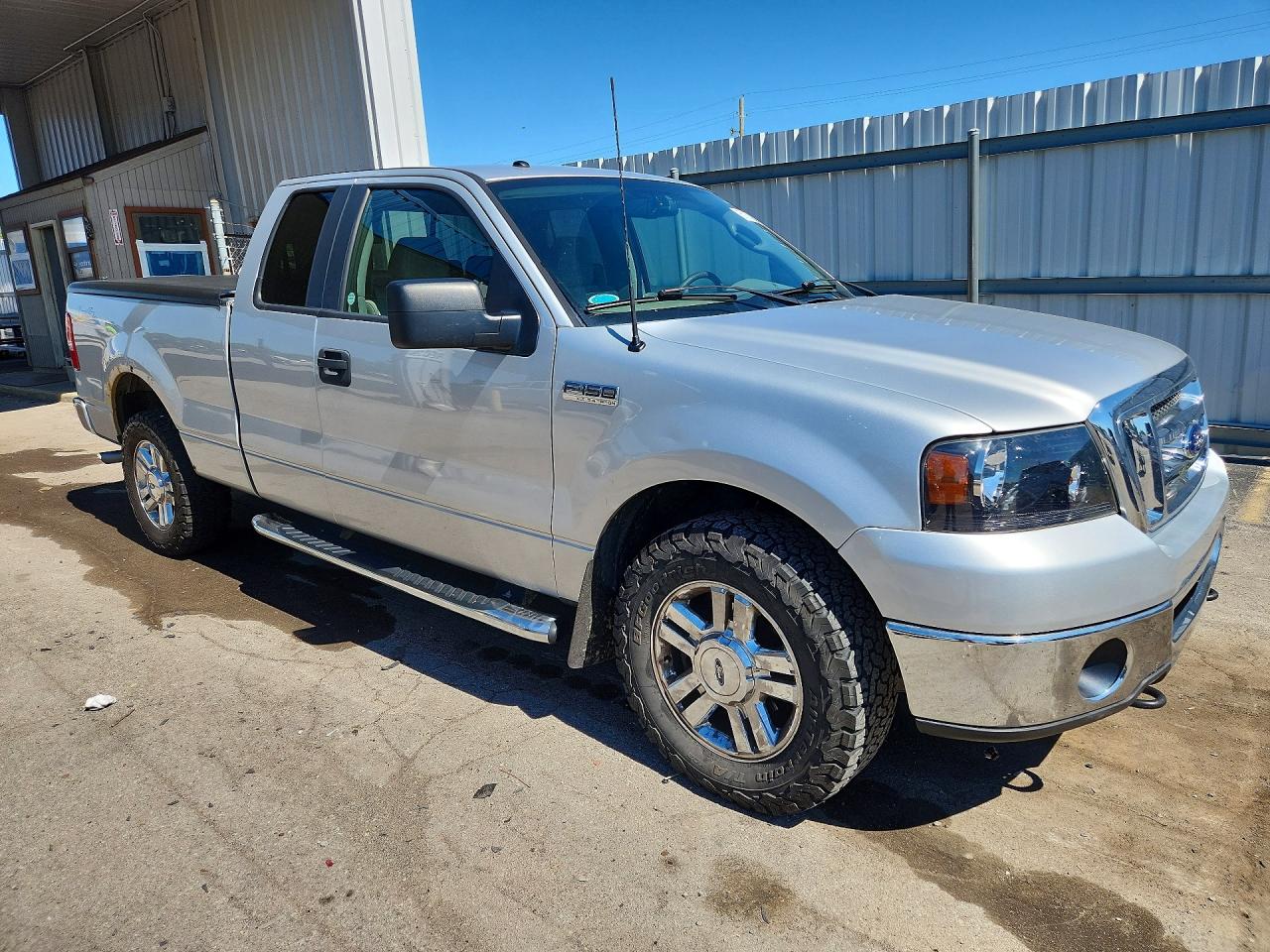 2007 Ford F150 Silver vin: 1FTPX14V17FB17678