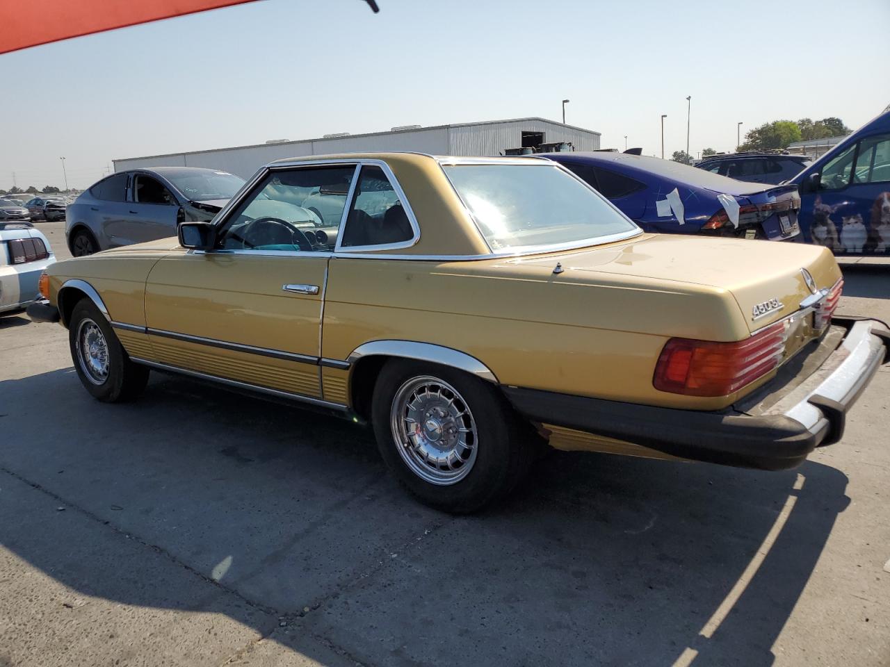 1979 Mercedes Benz 450sl Gold vin: 10704412049130