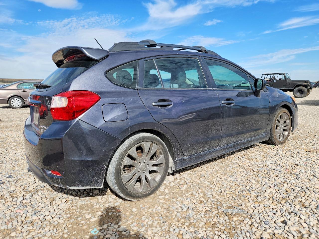 2013 Subaru Impreza Sport Limited Black vin: JF1GPAS69D2819302