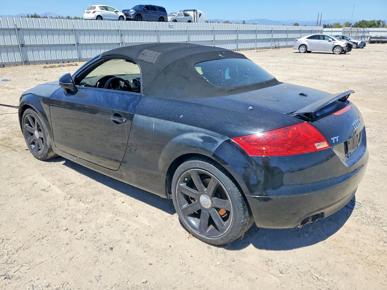 2008 Audi Tt 2.0t Black vin: TRUMF38J881001830