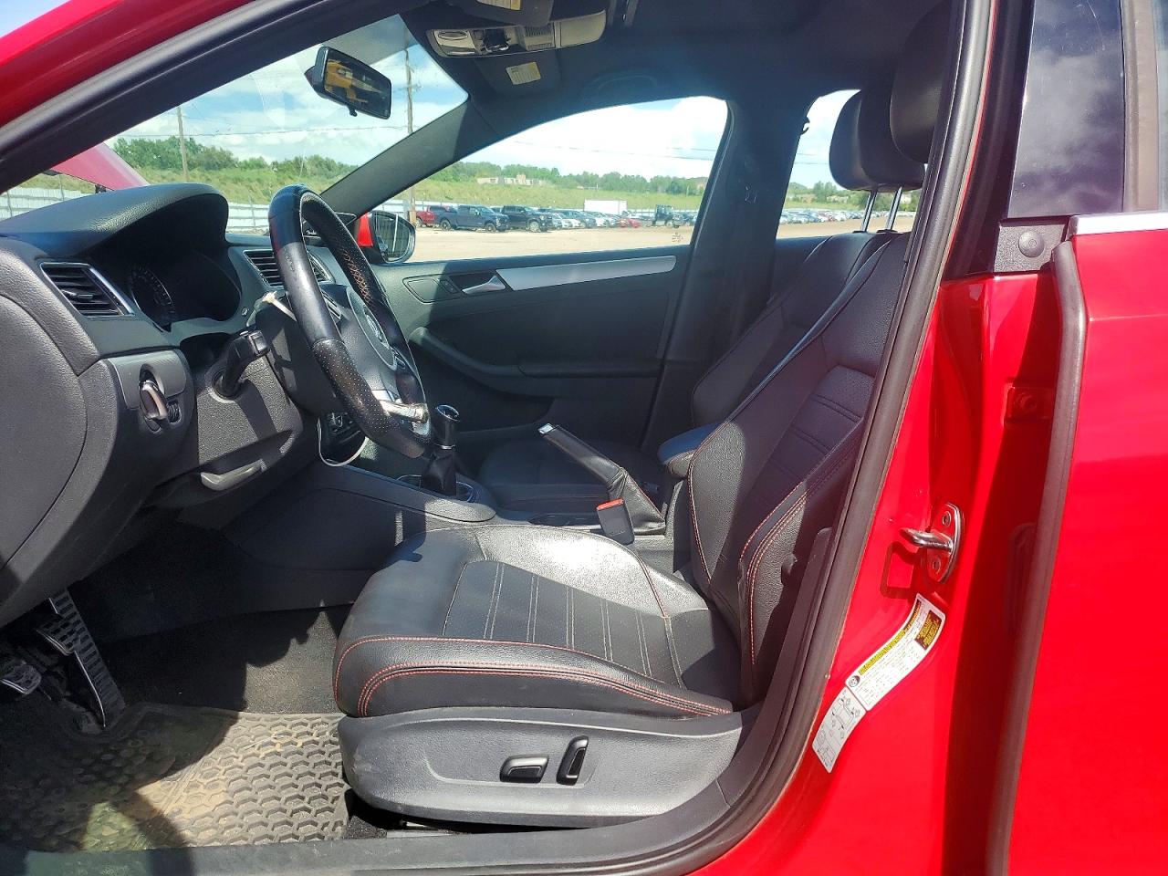 2013 Volkswagen Jetta Gli Red vin: 3VW5S7AJ2DM291777