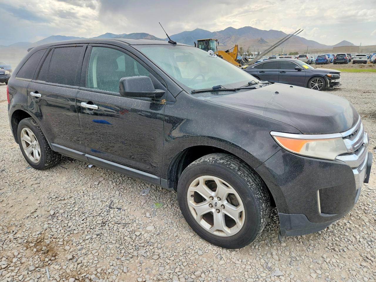2011 Ford Edge Sel Black vin: 2FMDK3JC5BBA20439