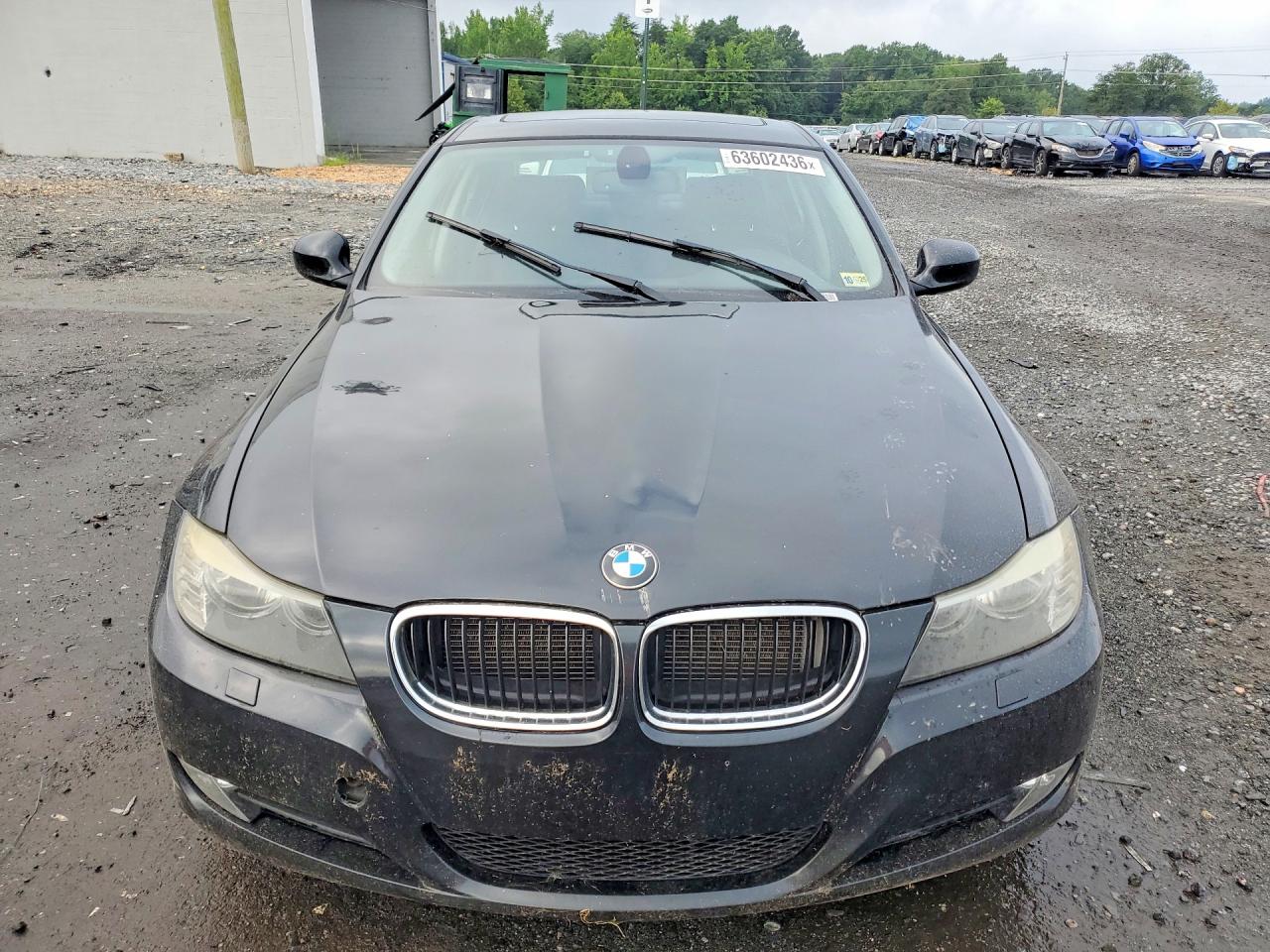 2011 Bmw 328 Xi Черный vin: WBAPK7C58BA972626