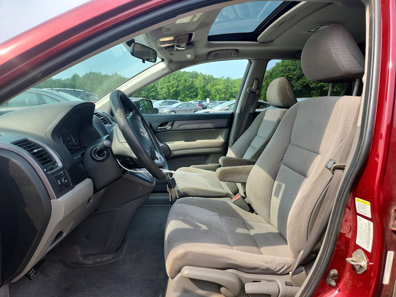 2009 Honda Cr-v Ex Maroon vin: 5J6RE48539L033869