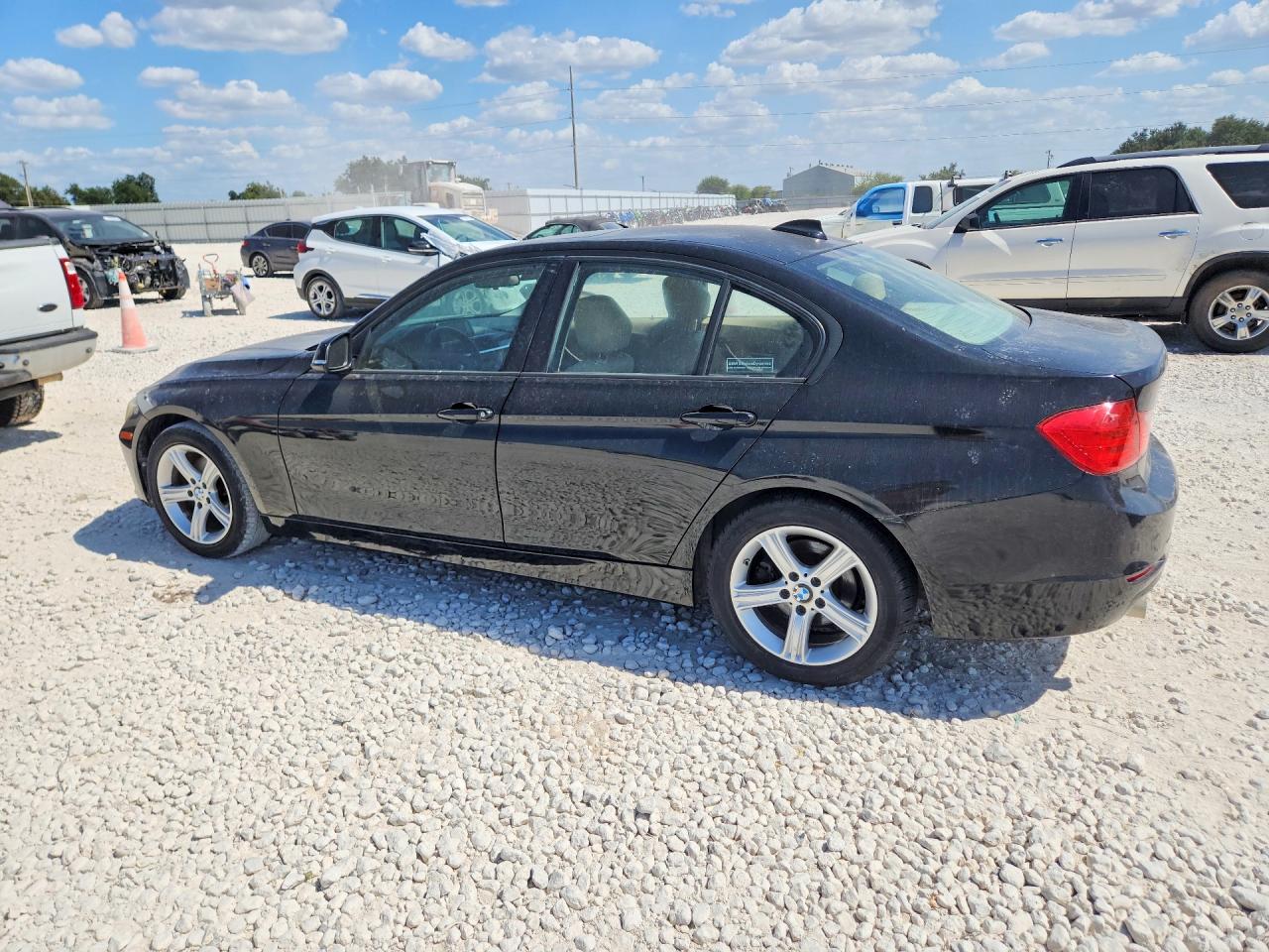 2014 Bmw 320 I Black vin: WBA3B1G5XENS81231