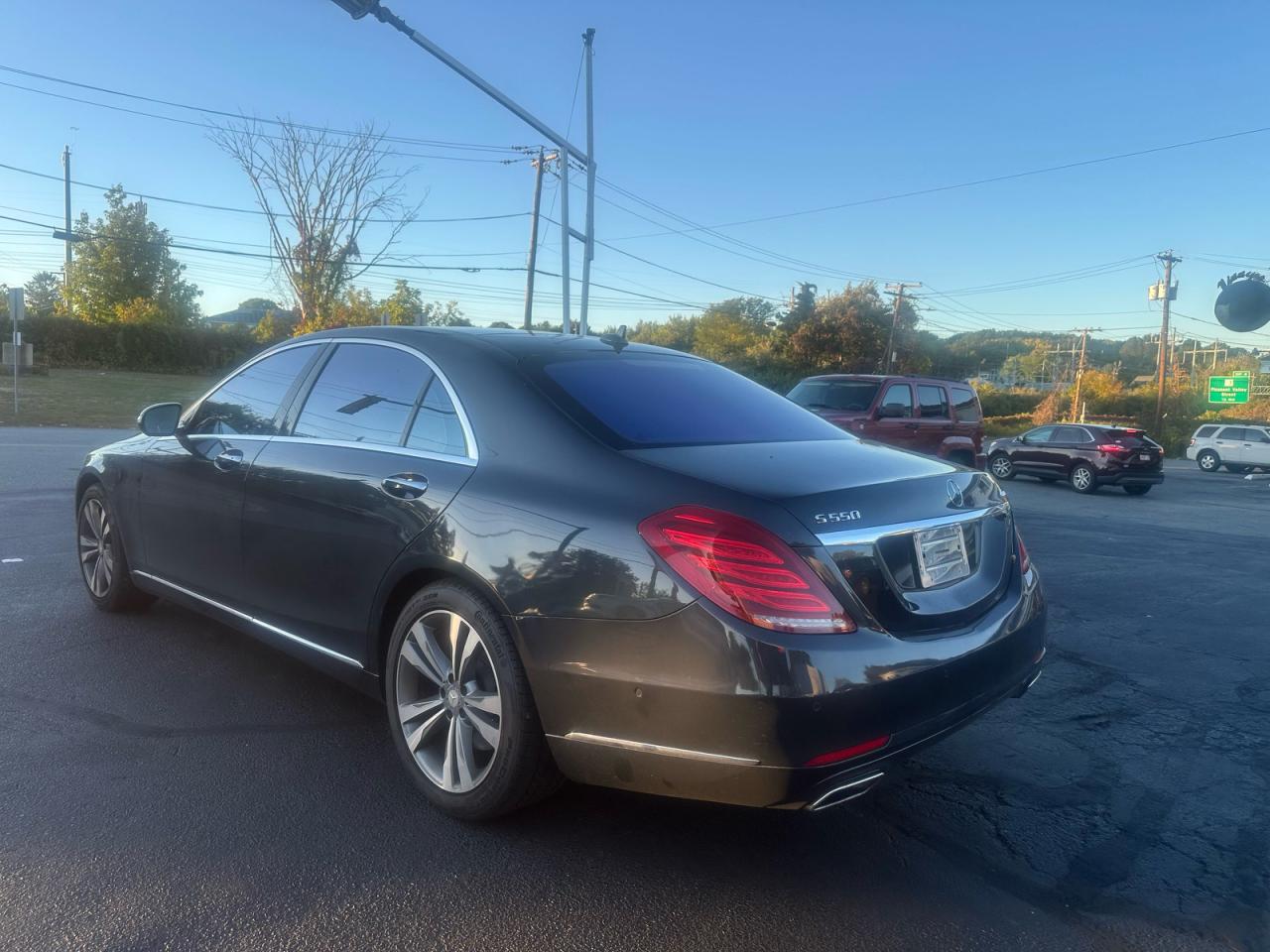 2014 Mercedes-benz S 550 4matic Черный vin: WDDUG8FB1EA041684