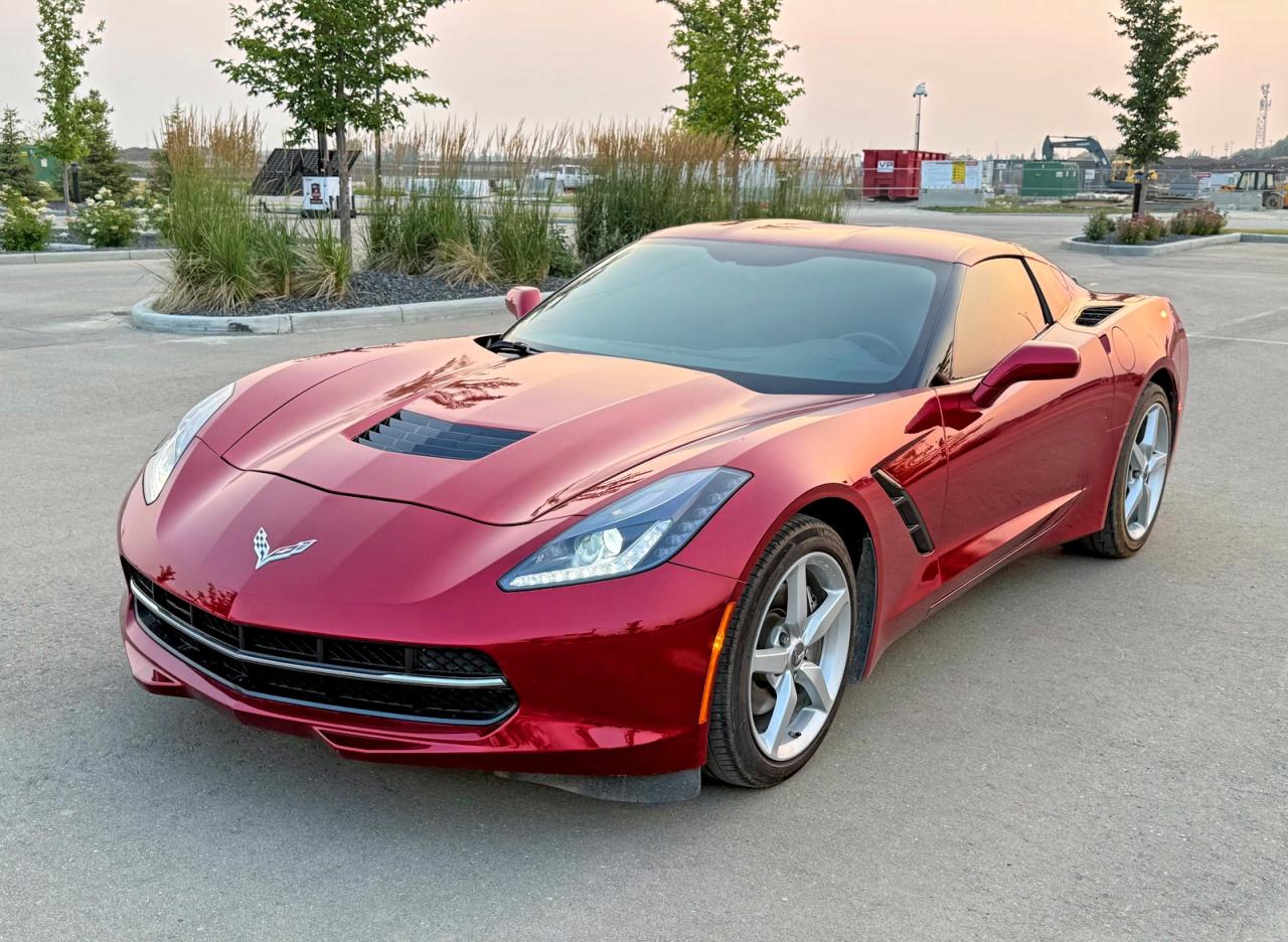 2015 Chevrolet Corvette Stingray 1lt Red vin: 1G1YA2D78F5108969