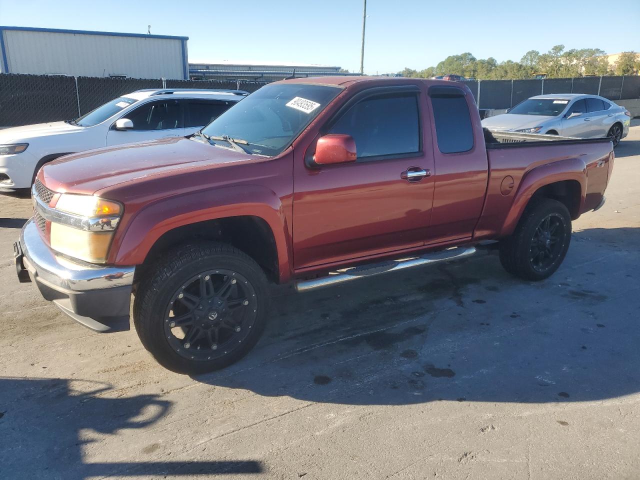 2011 Chevrolet Colorado Lt Red vin: 1GCJSDFE9B8112311