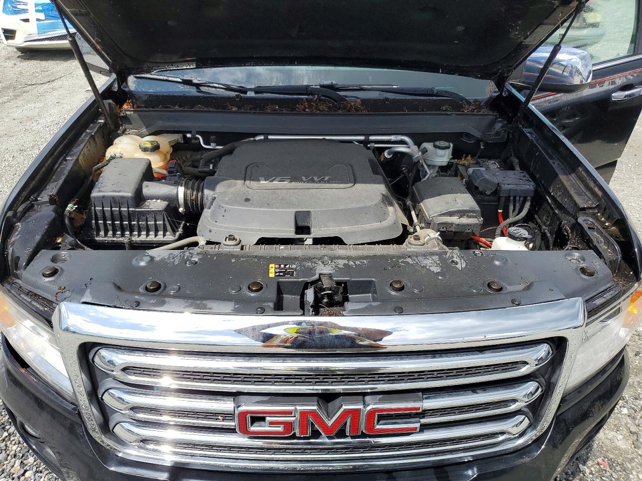 2015 Gmc Canyon Slt Black vin: 1GTG6CE32F1189612