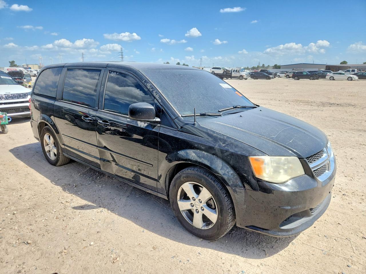 2013 Dodge Grand Caravan Se Black vin: 2C4RDGBG1DR771464