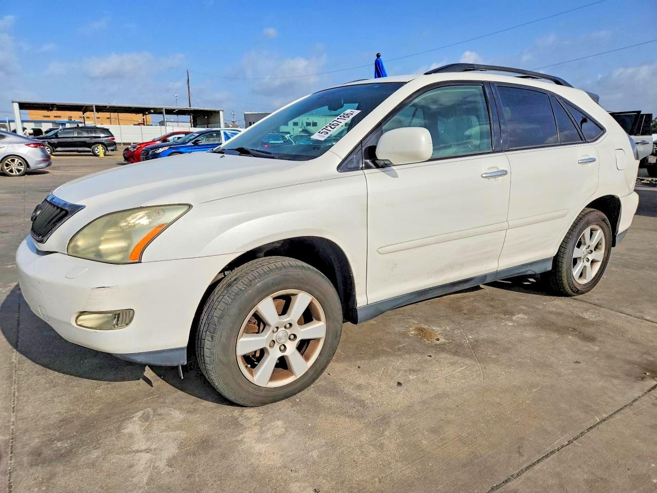 2009 Lexus Rx 350 White vin: 2T2HK31U69C105074