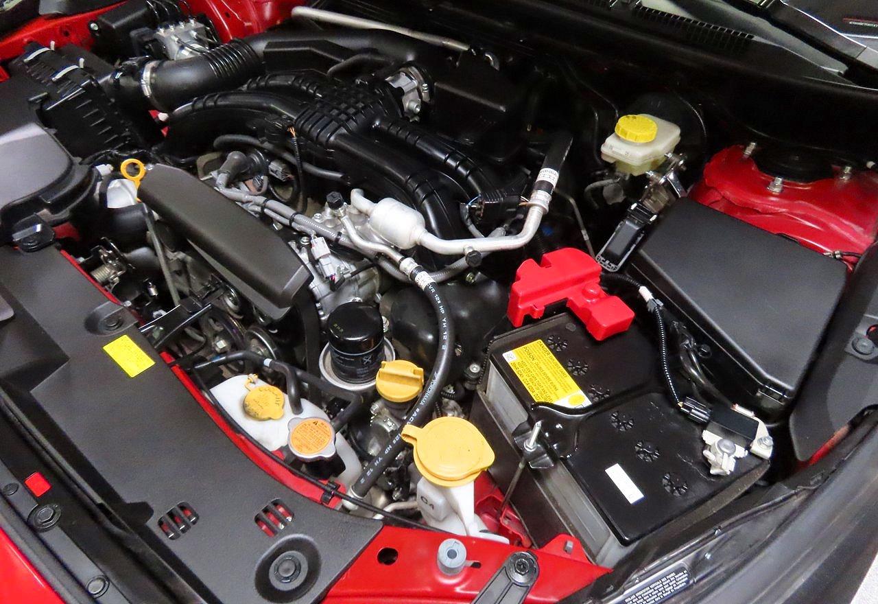 2025 Subaru Impreza Red vin: JF1GUABC7S8214221