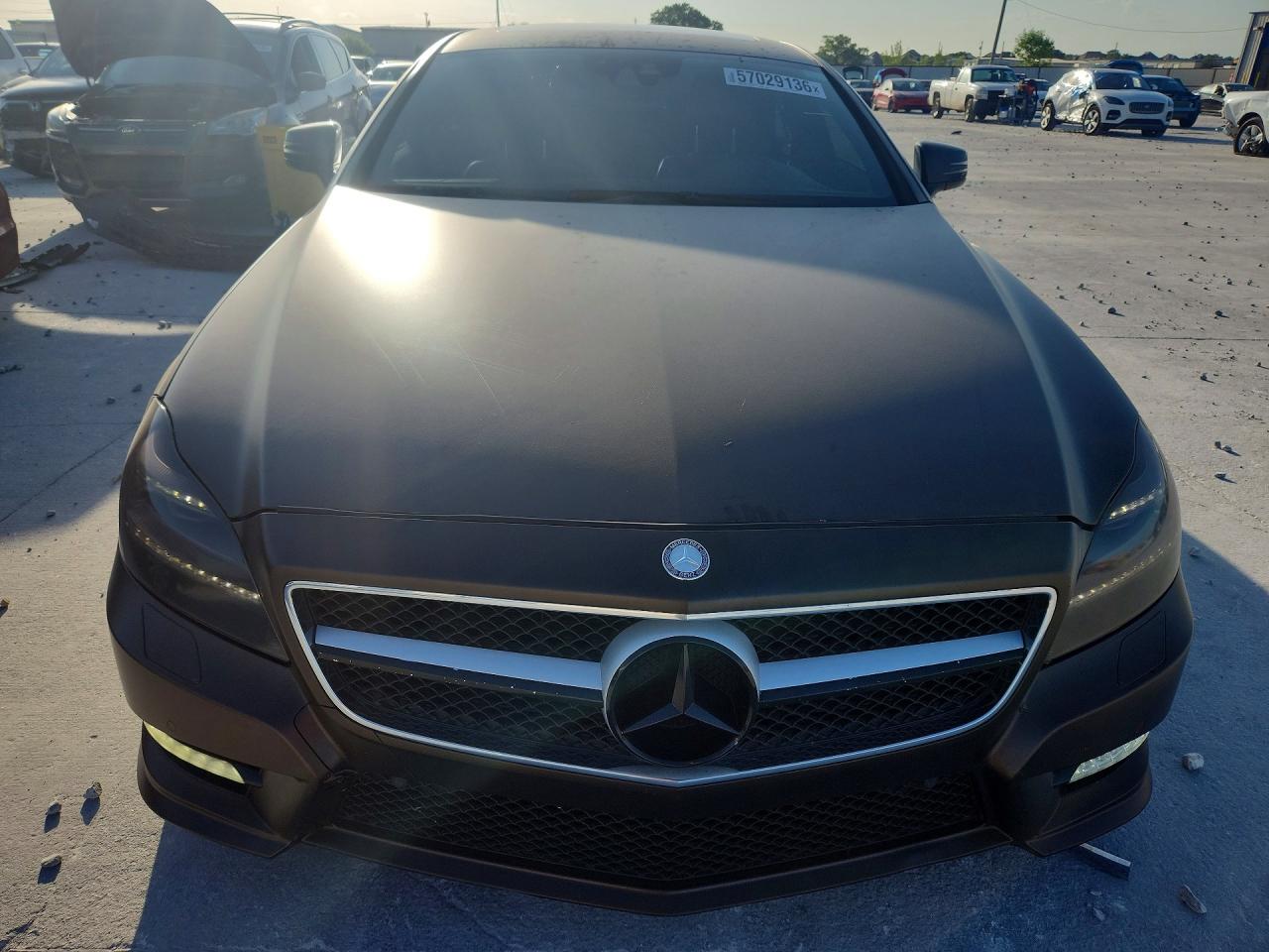 2012 Mercedes-benz Cls 550 Gray vin: WDDLJ7DB4CA014809