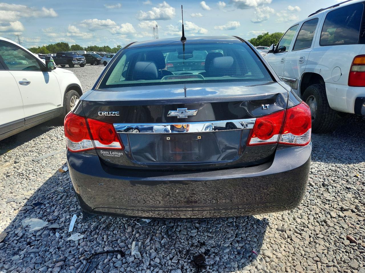 2014 Chevrolet Cruze Gray vin: 1G1PC5SB0E7357073